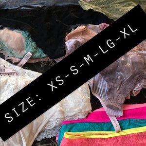 Vicky Secret Panties And Thongs